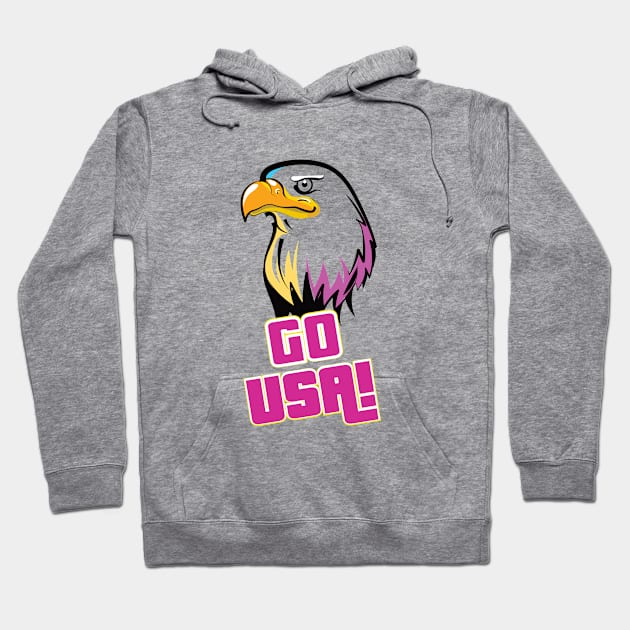 Go USA! Hoodie by nickemporium1